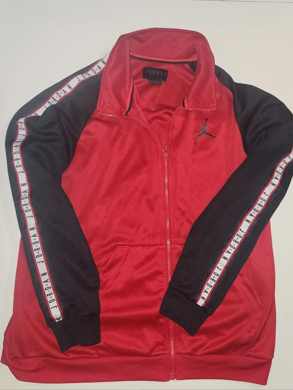 Jordan Men's Jumpman Taped Tricot Lifestyle Track Jacket Size XL